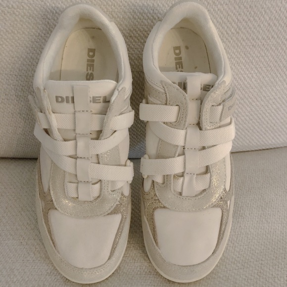 Diesel Active Leather Sneakers Trainers 